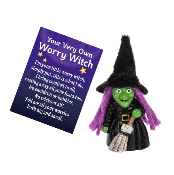 Your Very Own Worry Witch Charm -