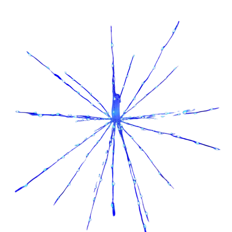 LED Starburst - 21 Inch -  Blue