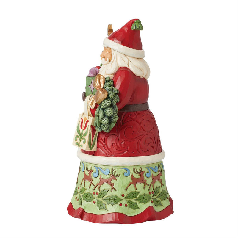 Santa with Gifts Figurine