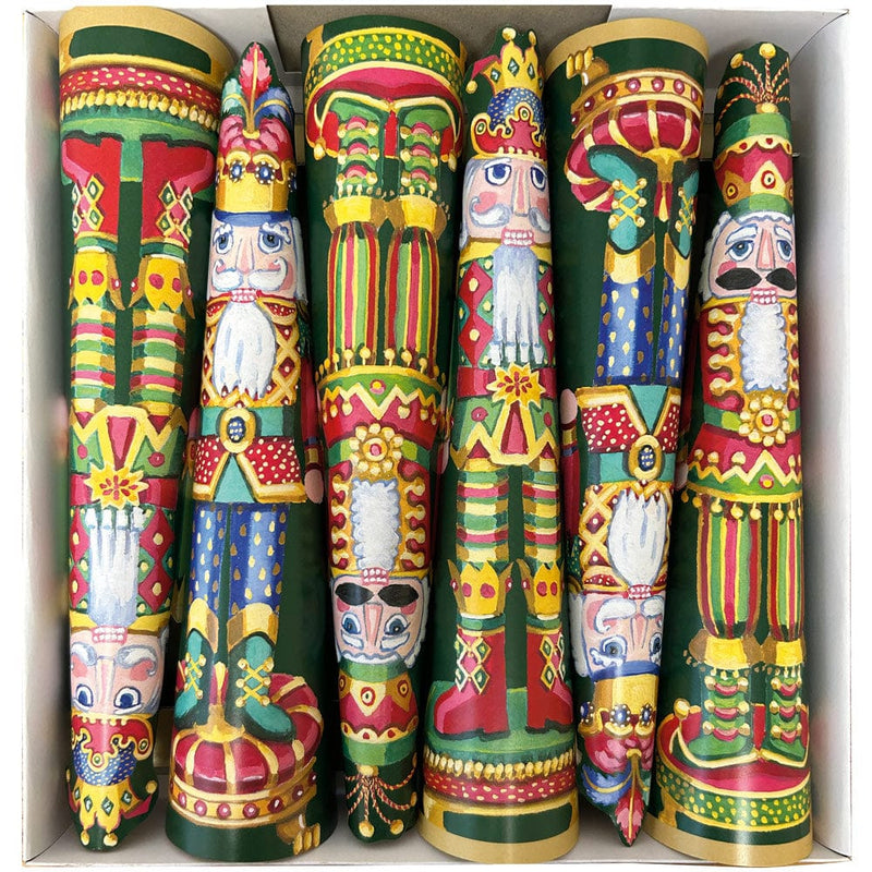 Nutcracker Christmas Christmas Cone Crackers - 6 Cone-Shaped Crackers - 12 Inch