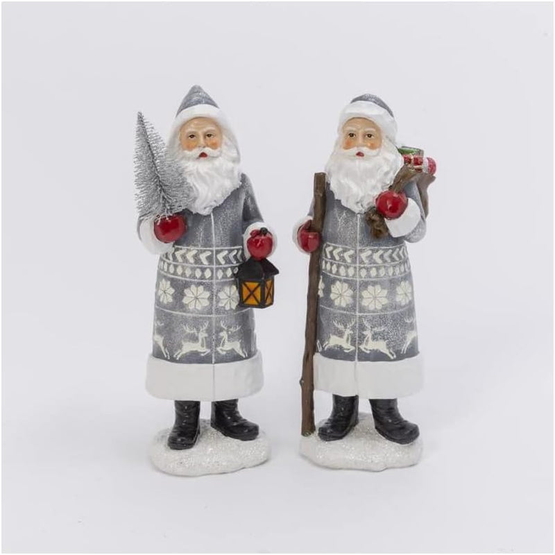 Woodland Santa Figurine -