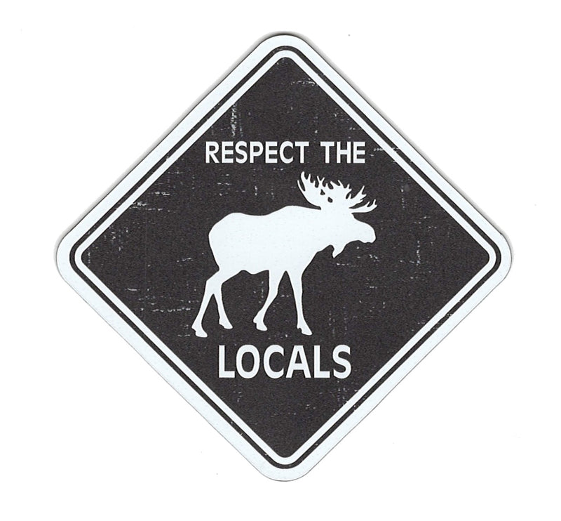 Small Flex Magnet - Respect the Locals