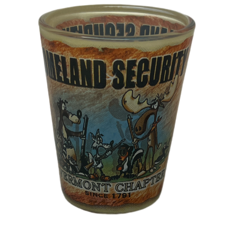 Homeland Security Shot Glass