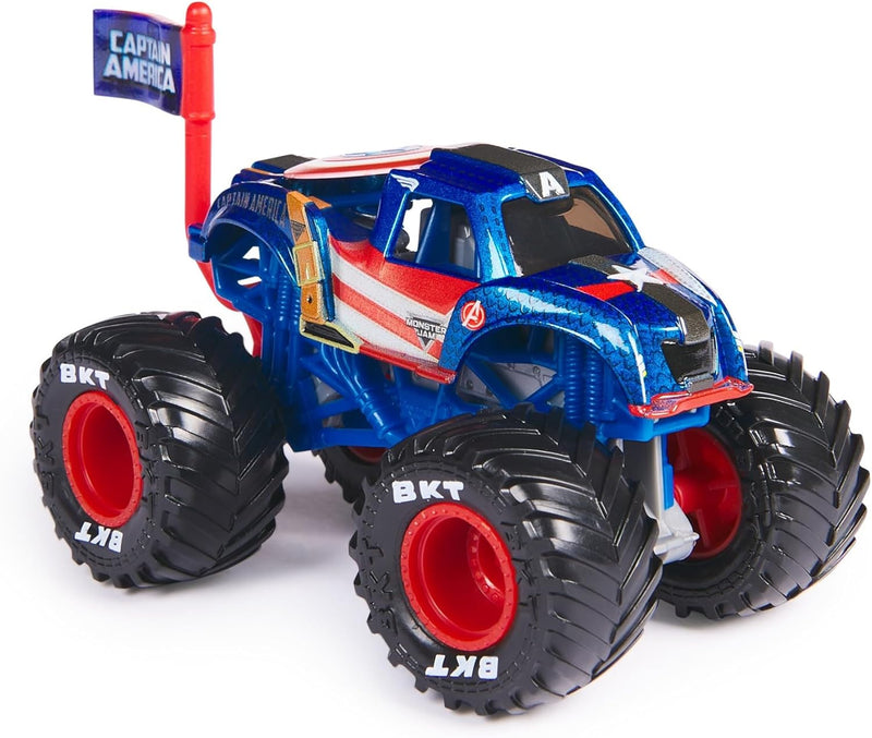 Monster Jam - 1:64 Scale Die Cast - Marvel Captain America