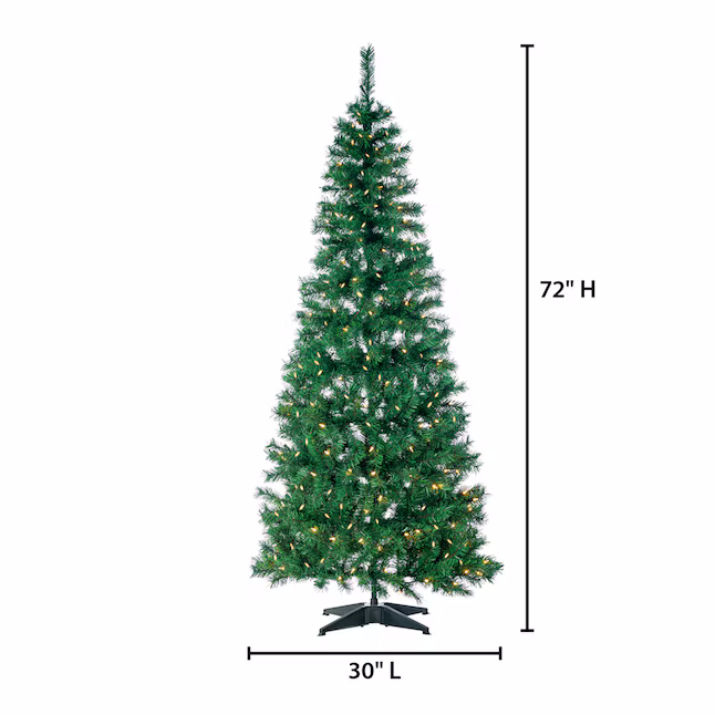 LED Popup Christmas Tree - 6 Foot - Warm White