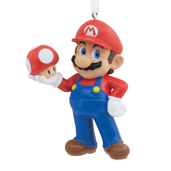 Nintendo Mario with Mushroom Ornament