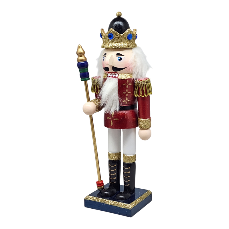 Nutcracker Soldier With Septer - 10 Inch