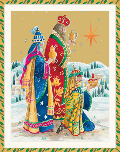 Three Wise Men  Boxed Christmas Cards