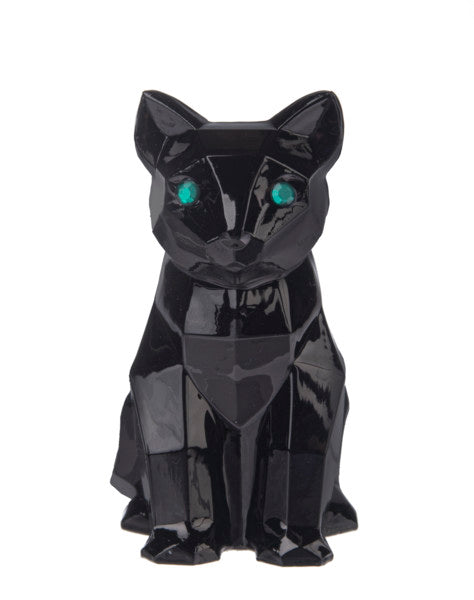 Acrylic Cat Figurine - Black