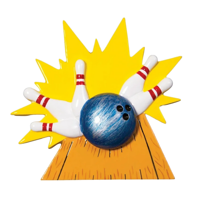 STRIKE! - Bowling Ornament