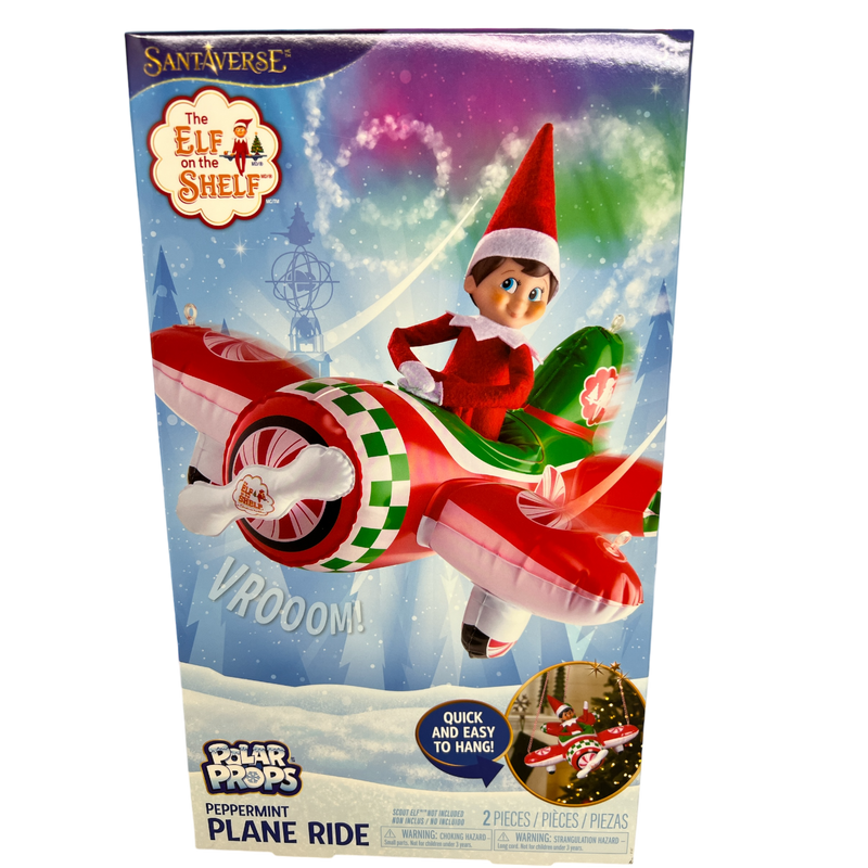 Elf on the Shelf Peppermint Plane Ride