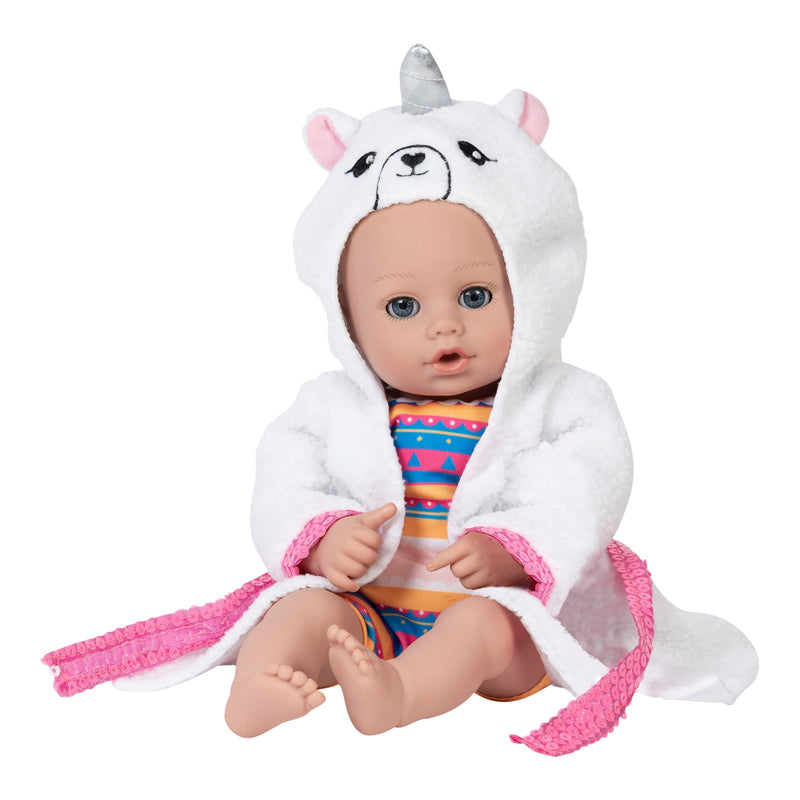 Adora BathTime Llamacorn Baby Doll With Doll Clothes  Accessories Set