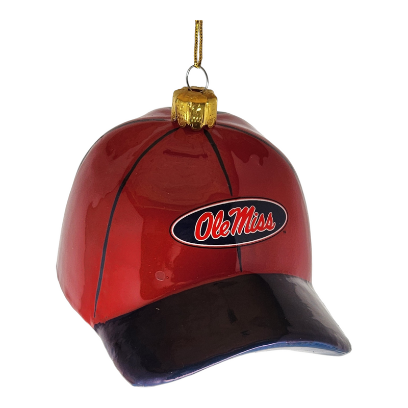 Ole Miss - Baseball Cap Ornament