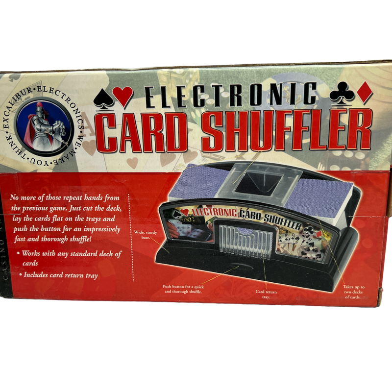 Electronic Card Shuffler