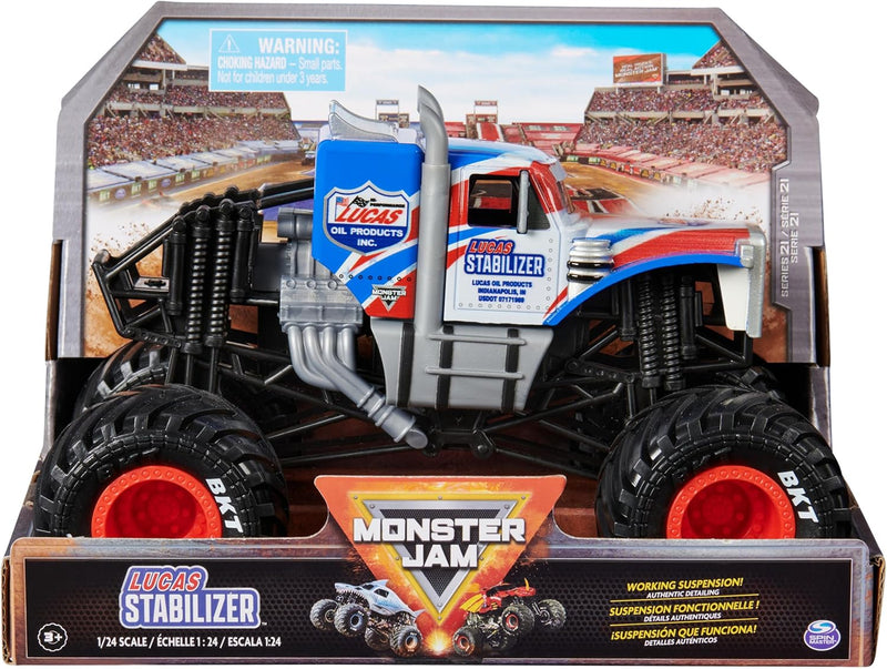 Monster Jam 1:24 Scale Monster Truck - Luca Stabilizer