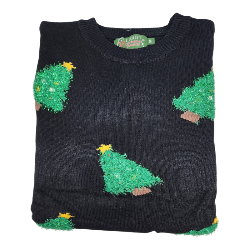 Festive Christmas Sweatershirt  - Tinsle Tree -