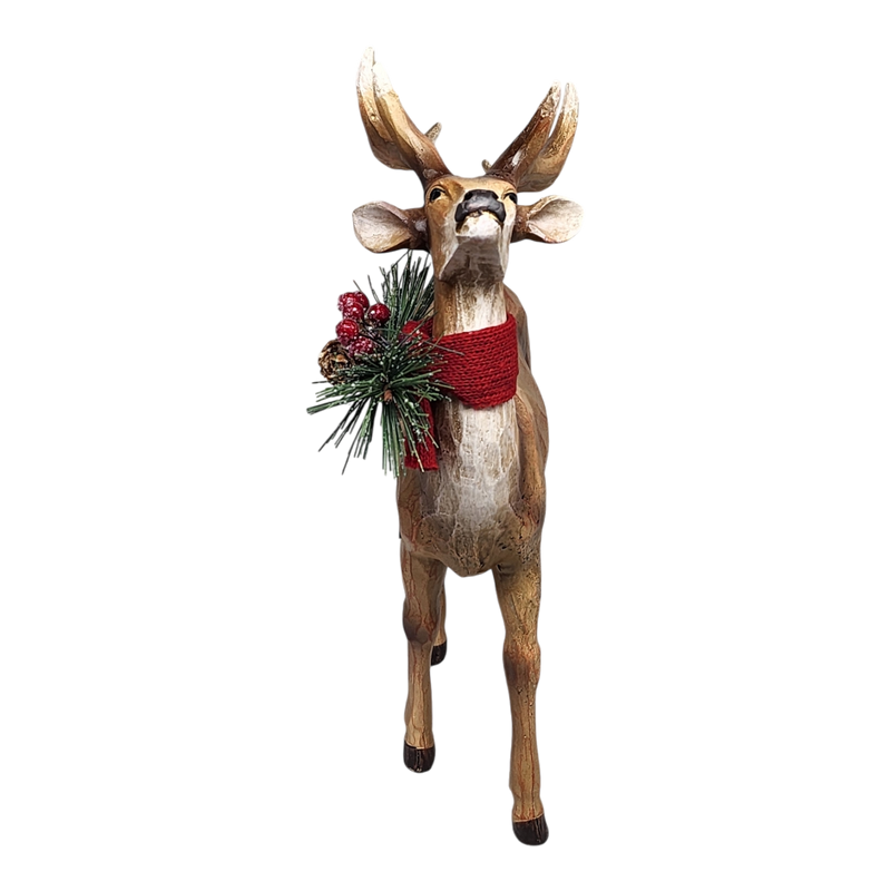 Resin Deer Figurine - Standing