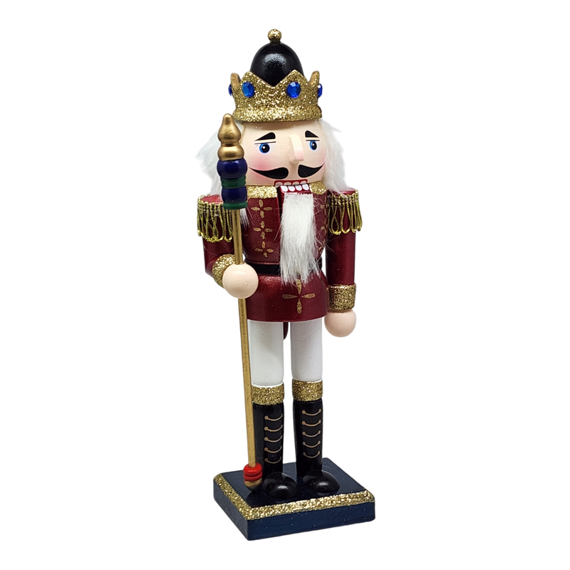 Nutcracker Soldier With Septer - 10 Inch