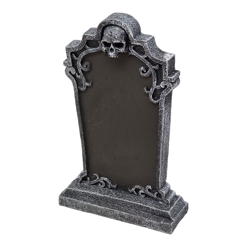 Tombstone Charlkboard - Skull