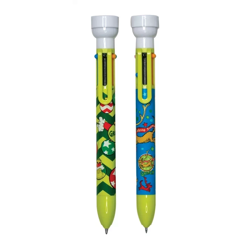 Dr. Seuss - The Grinch 6-Color Pen with Stamper - Ornament/Max