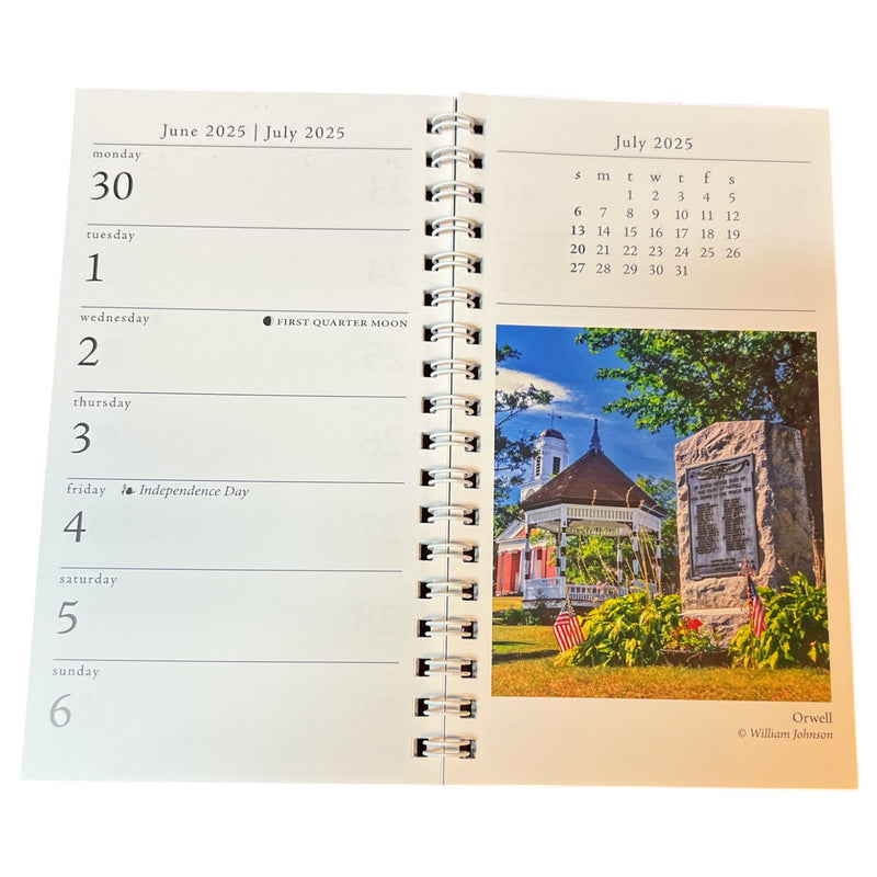 2025 Vermont Living Pocket Calendar