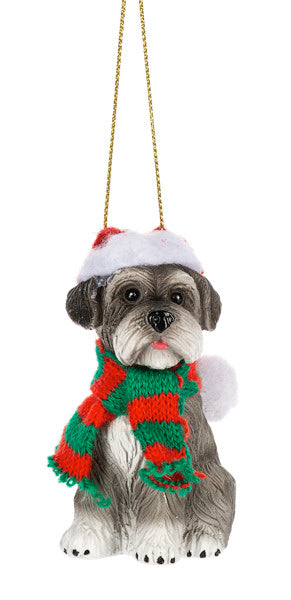 Santa Paws - Dog Ornament - Shih-tzu