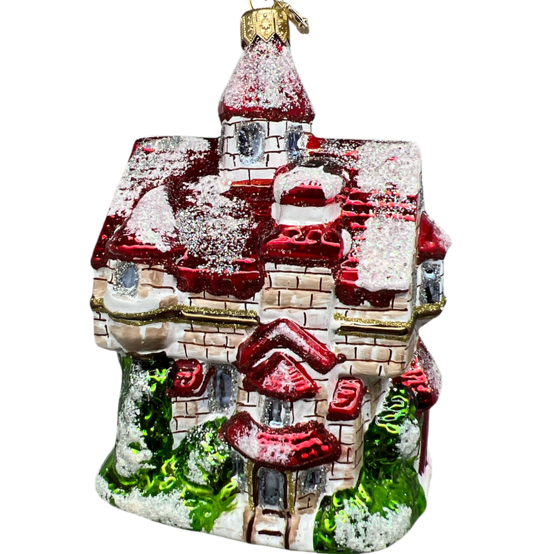 Santa Castle  Ornament