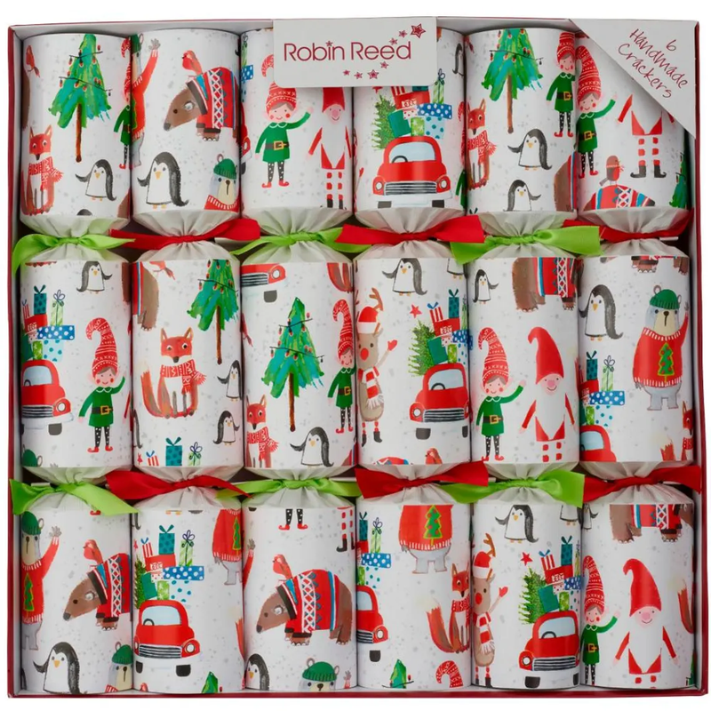 Racing Elf Party Crackers