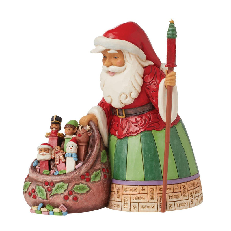 Santa with Bag of PEZ toys