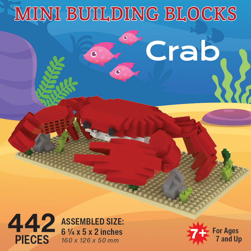 Mini Building Blocks - Crab