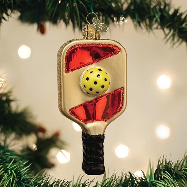 Pickleball Paddle Ornament