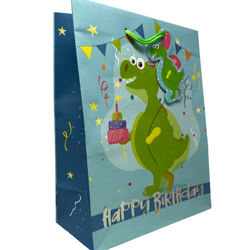 Dinosaur Birthday Gift Bag