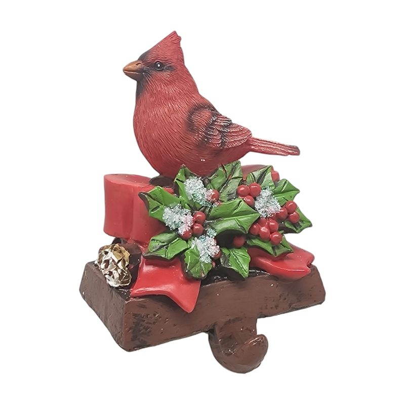 Cardinal Stocking Holder -