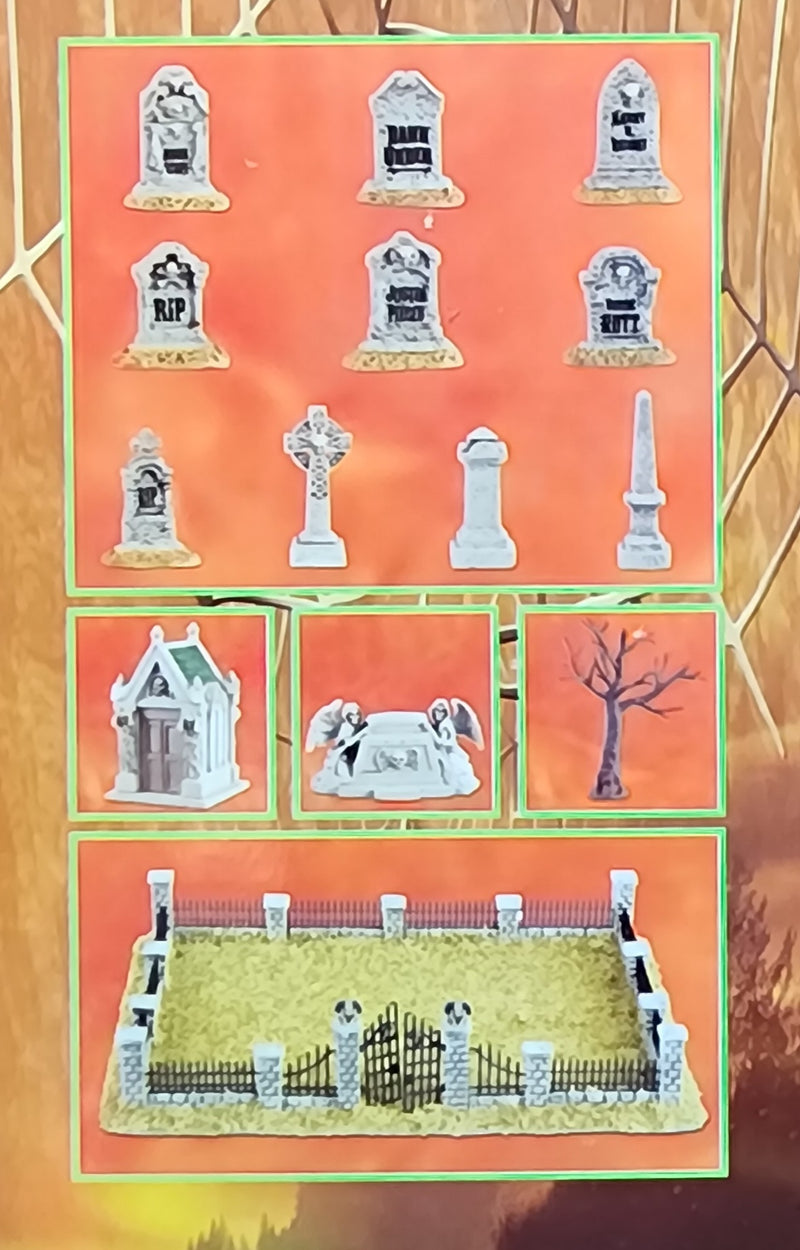 Haunted Souls Graveyard - 14 Piece Set