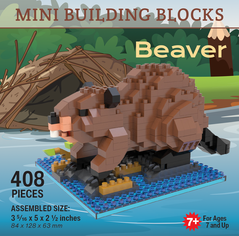 Mini Building Blocks - Beaver