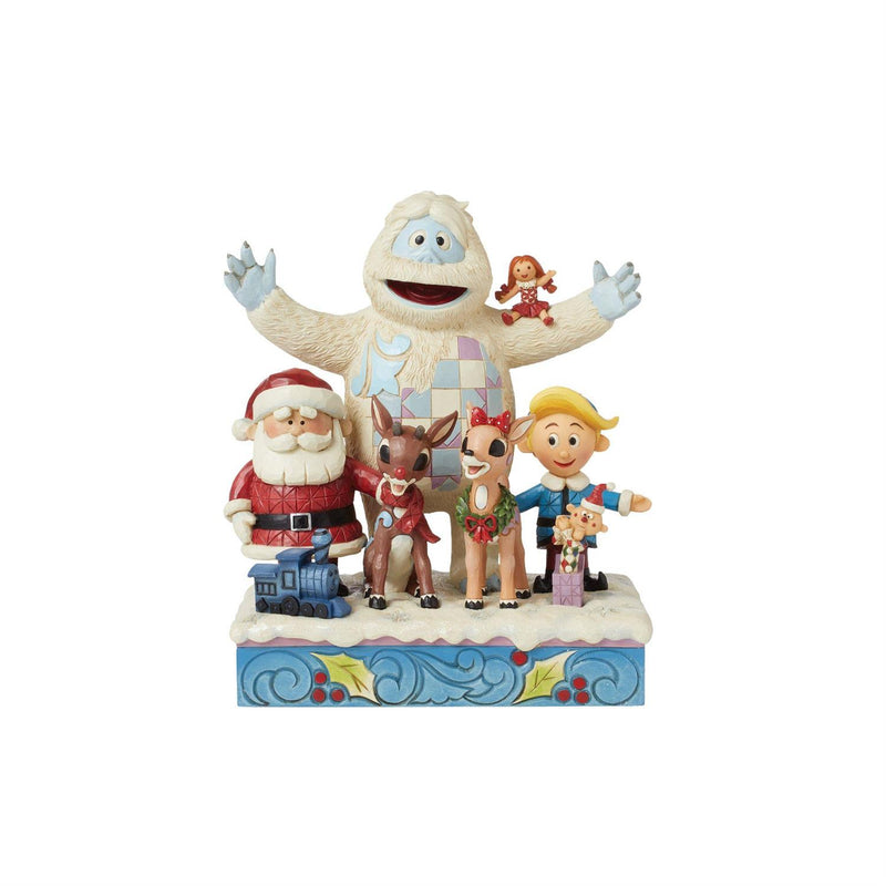 Rudolph and Friends Lighted Figurine