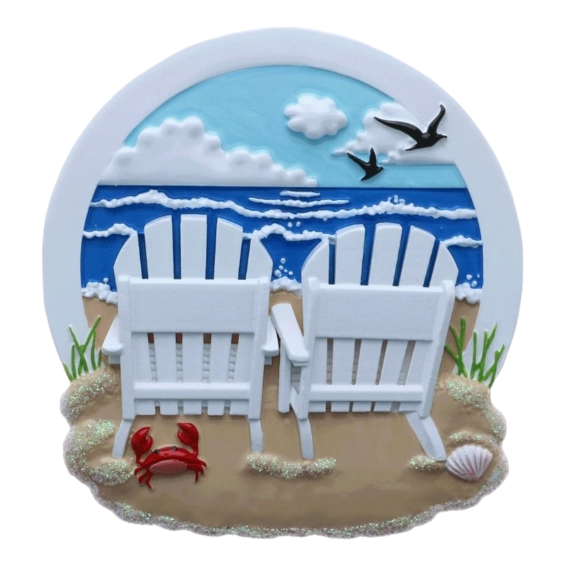 Beach Chairs - Ornament