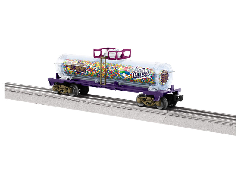 Willy Wonka Everlasting Gobstopper Tank Car - O Scale