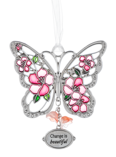 Butterfly Kisses Ornament -