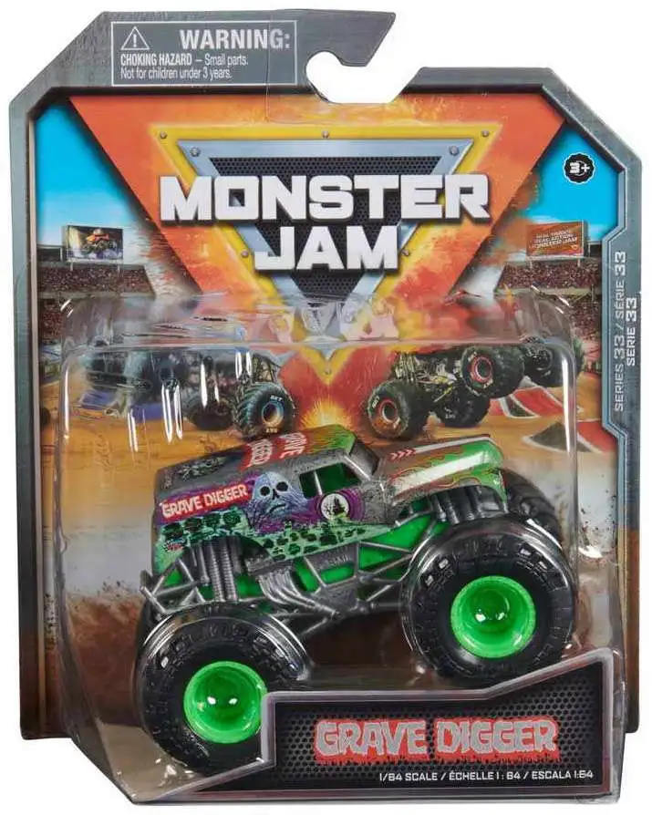 Monster Jam - 1:64 Scale Die Cast - Grave Digger