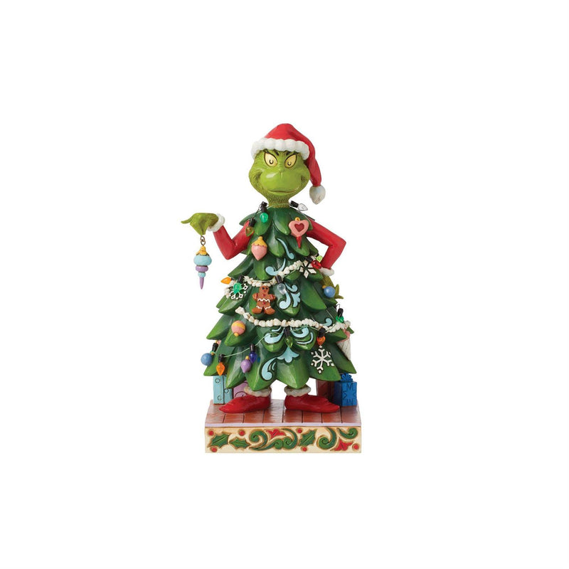 Jim Shore Grinch Dressed as a Tree Figurine