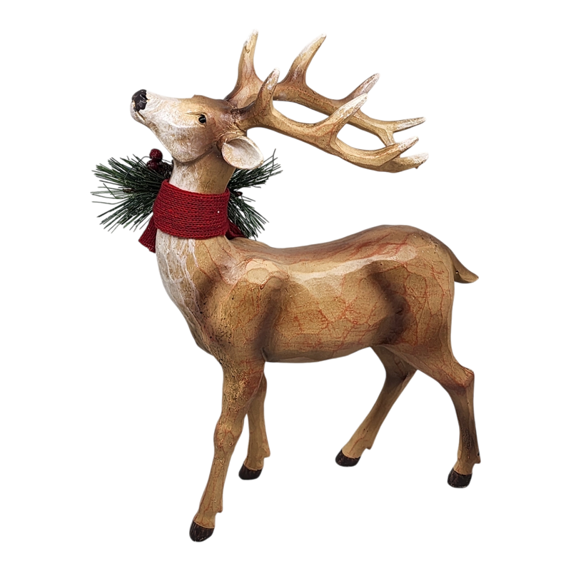 Resin Deer Figurine - Standing