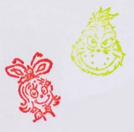 Dr. Seuss - The Grinch 6-Color Pen with Stamper - Grinch/Cindy Lou