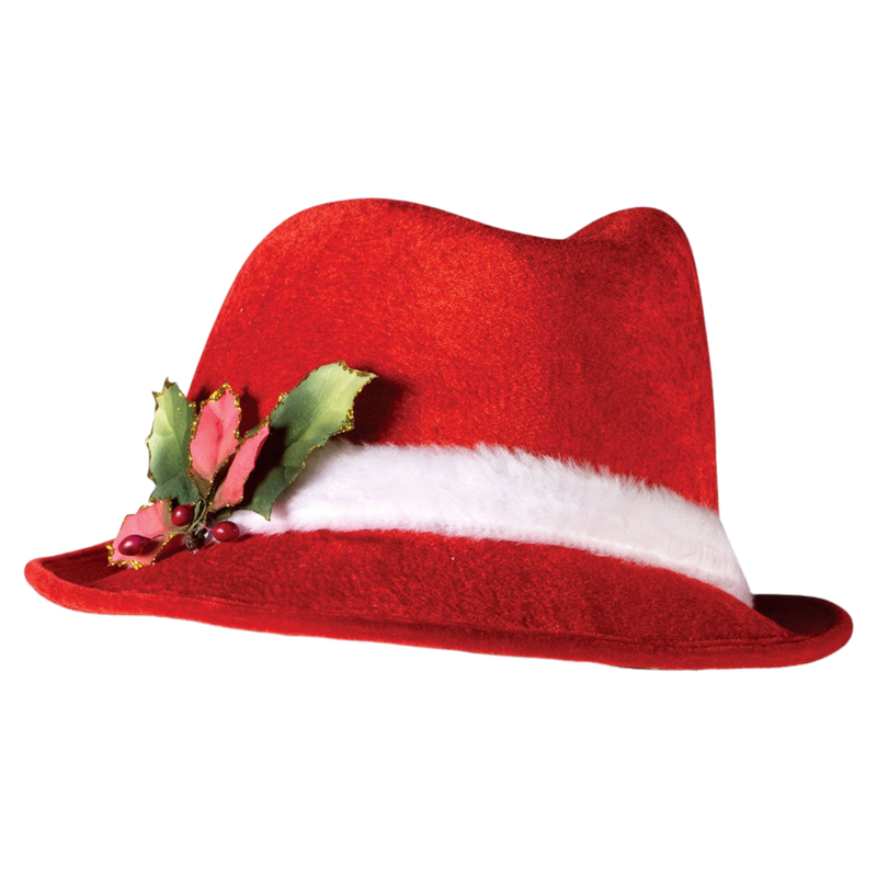 Slick Santa Holiday Fedora