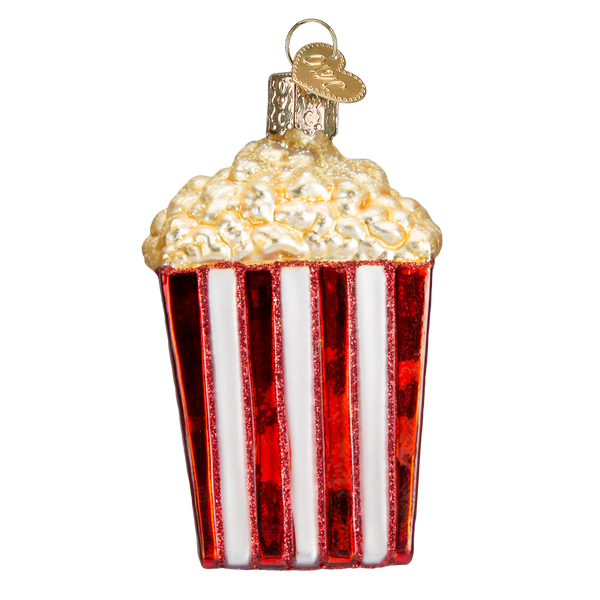 Popcorn Glass Ornament