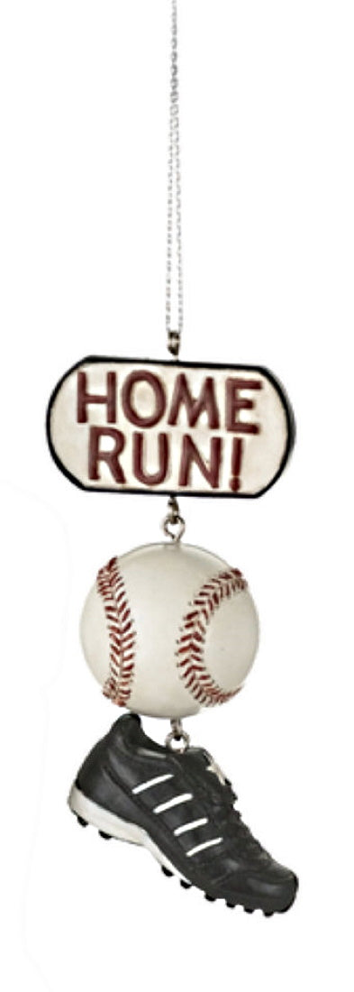 Sport Score Dangle Ornament - Baseball