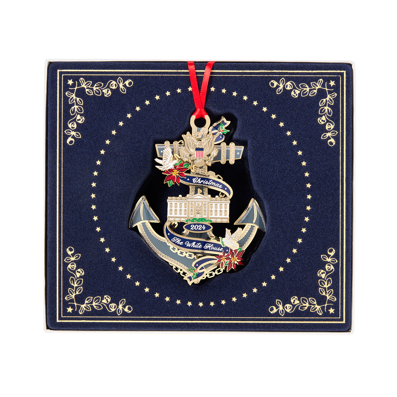 2024 White House Ornament - Jimmy Carter