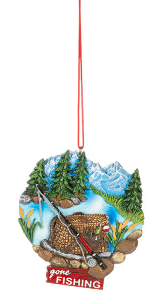 Outdoor Ornament - Fishing