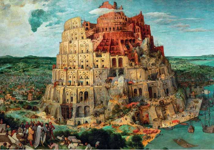 Bruegel - The (Great) Tower of Babel - 1500 Piece Puzzle