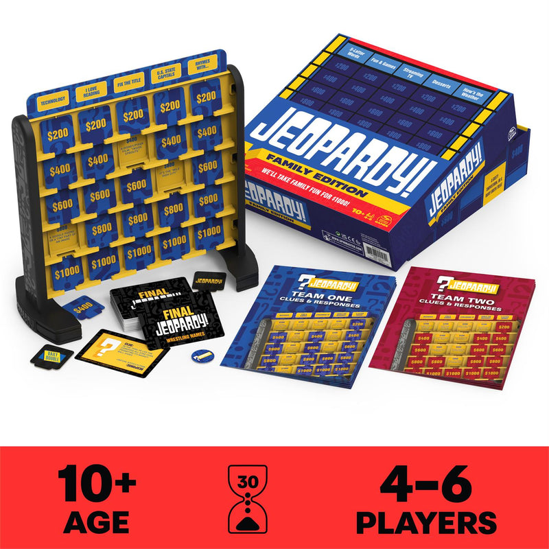 Jeopardy! Family Edition Board Game